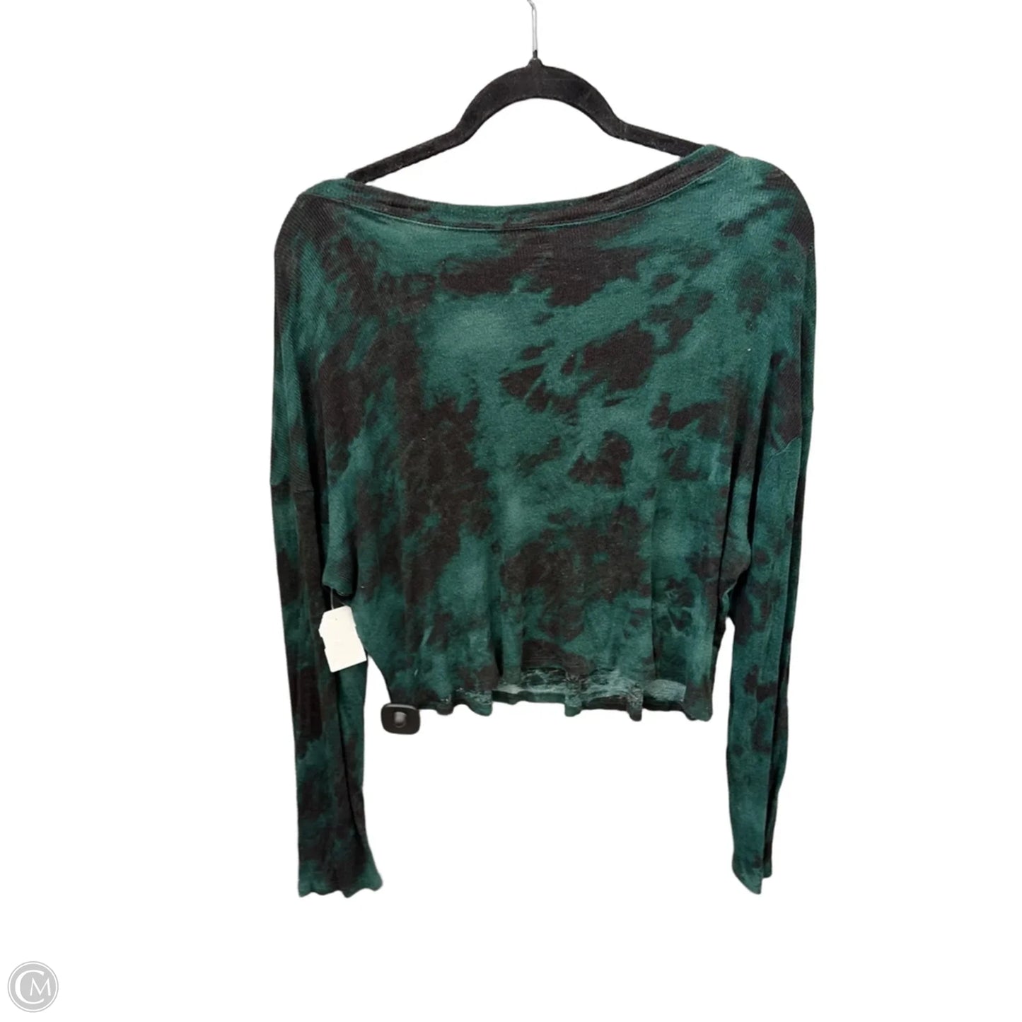 Top Long Sleeve By Gilly Hicks In Tie Dye Print, Size: S