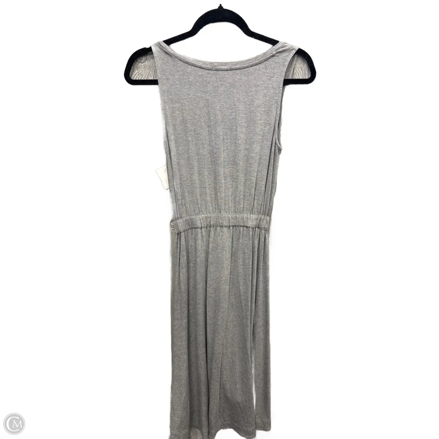Dress Casual Midi By Gap In Grey, Size: Xs