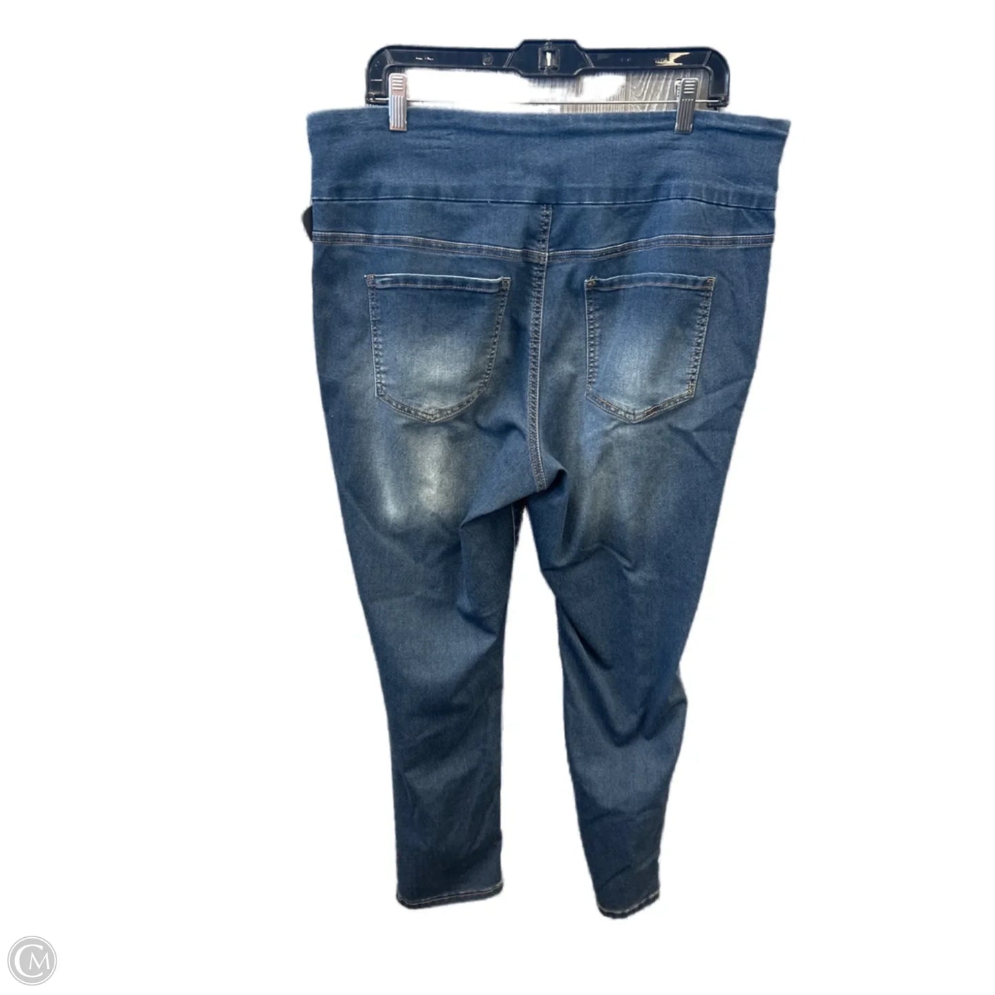 Jeans Skinny By Clothes Mentor In Blue Denim, Size: 2x