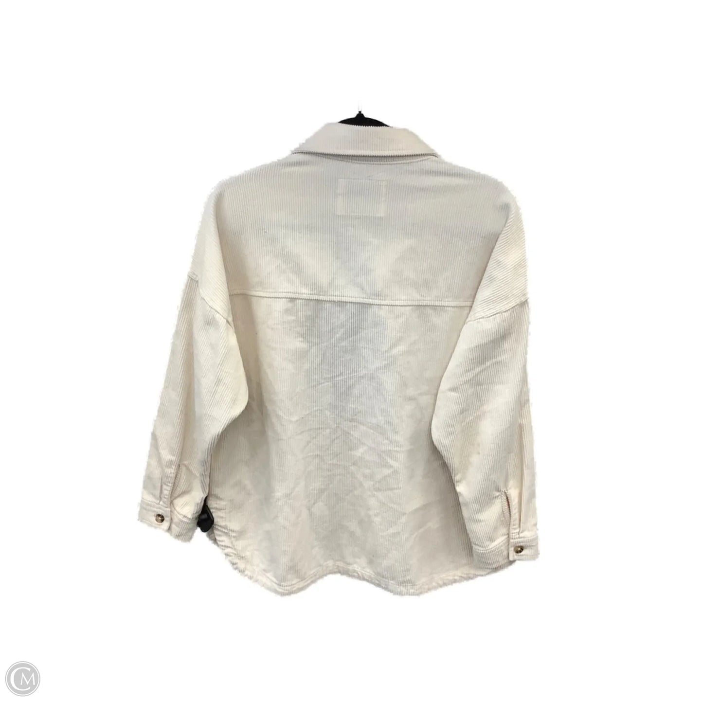 Jacket Fleece By Celebrity Pink In White, Size: S