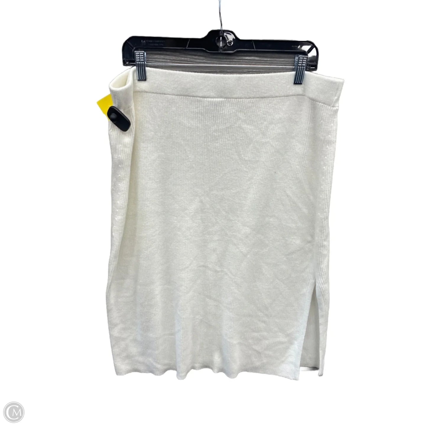Skirt Midi By Ava & Viv In White, Size: 1x