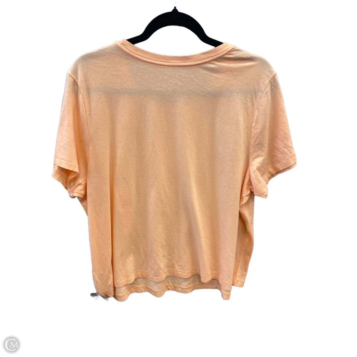 Top Short Sleeve Basic By Universal Thread In Orange, Size: Xxl