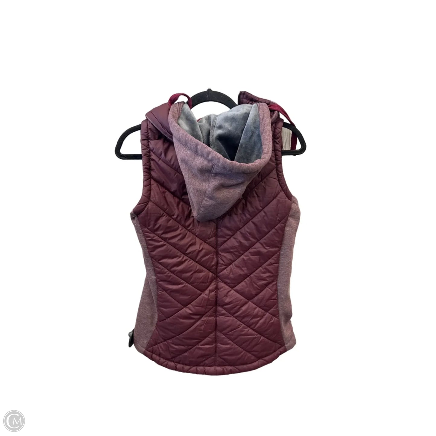 Vest Puffer & Quilted By Avalanche In Maroon, Size: S