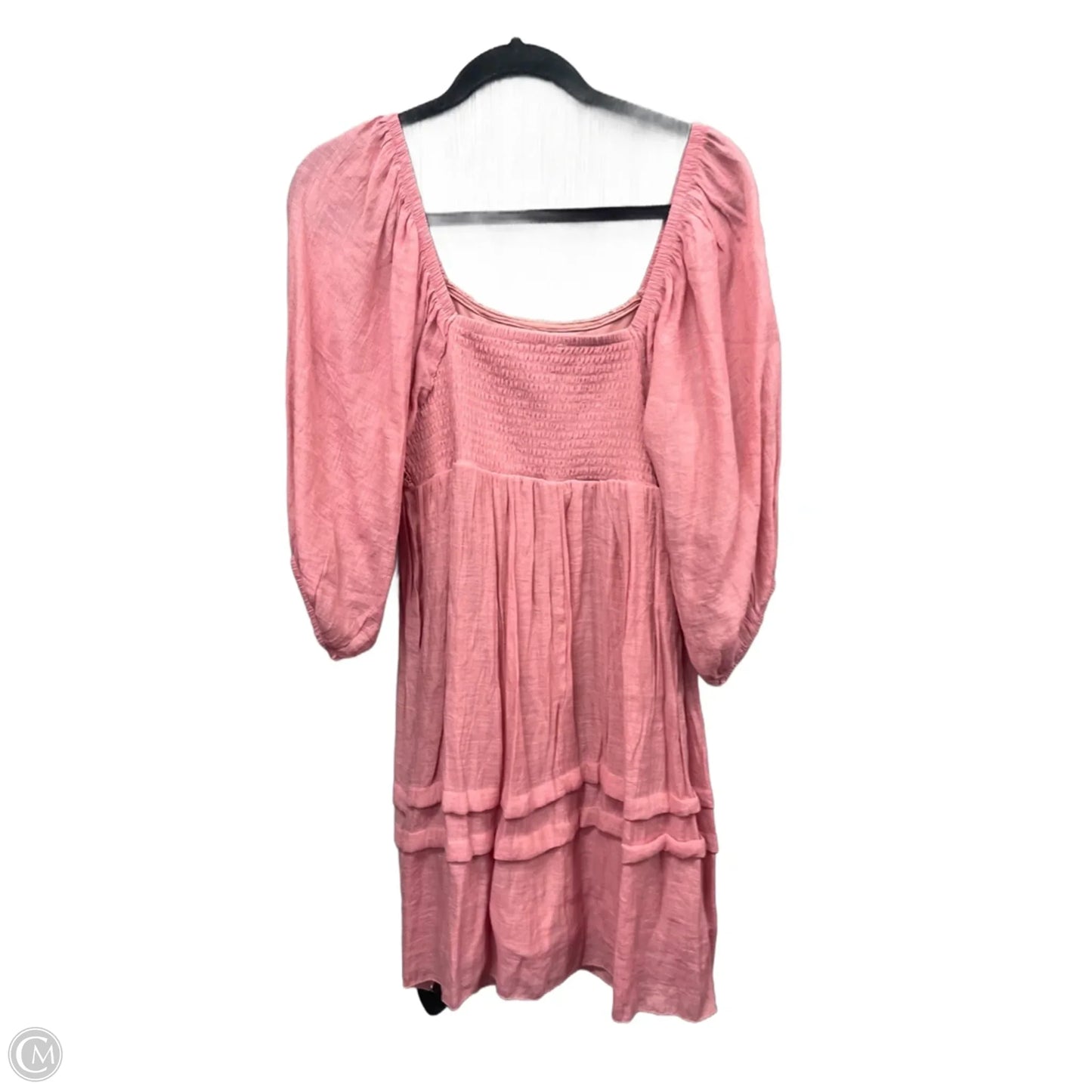 Dress Casual Short By Clothes Mentor In Pink, Size: M