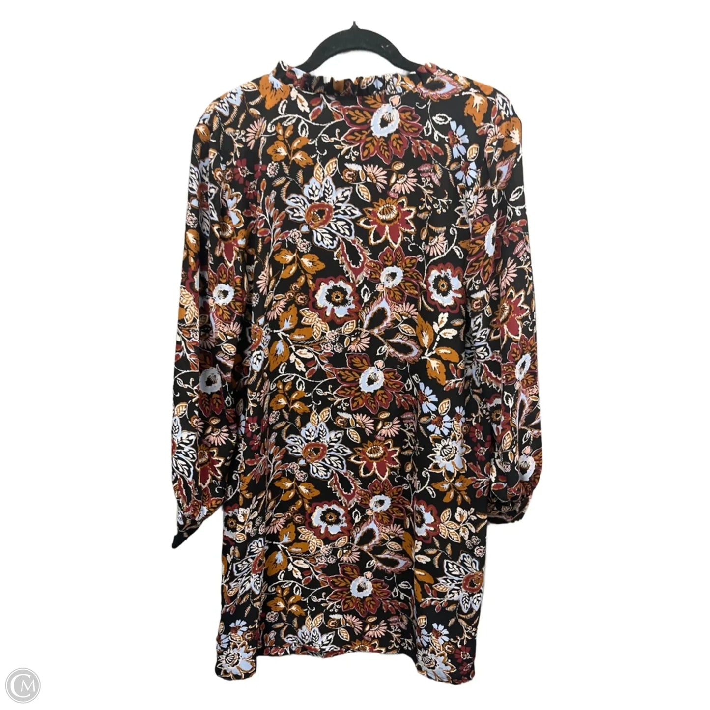 Dress Casual Midi By Massini In Black, Size: L