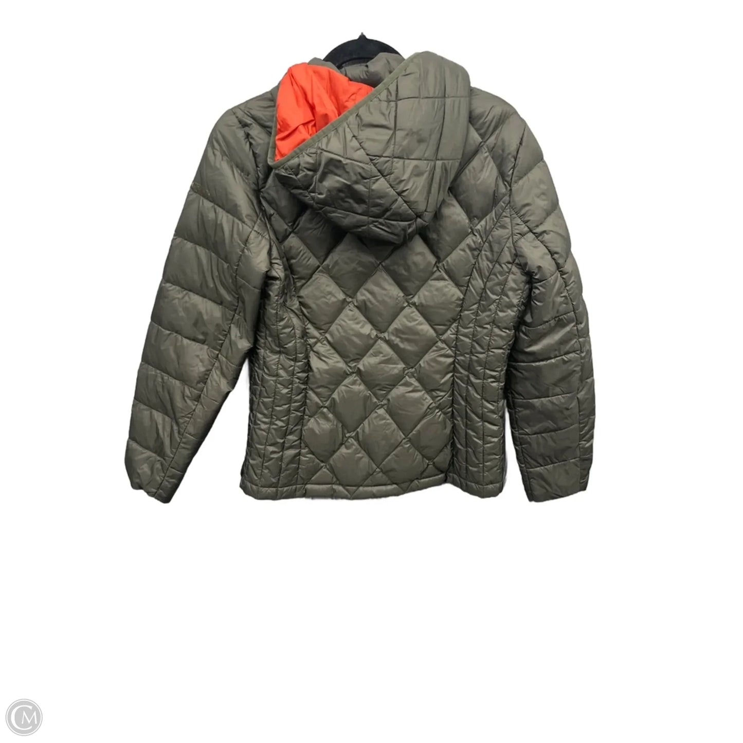 Coat Puffer & Quilted By Lucky Brand In Green, Size: M