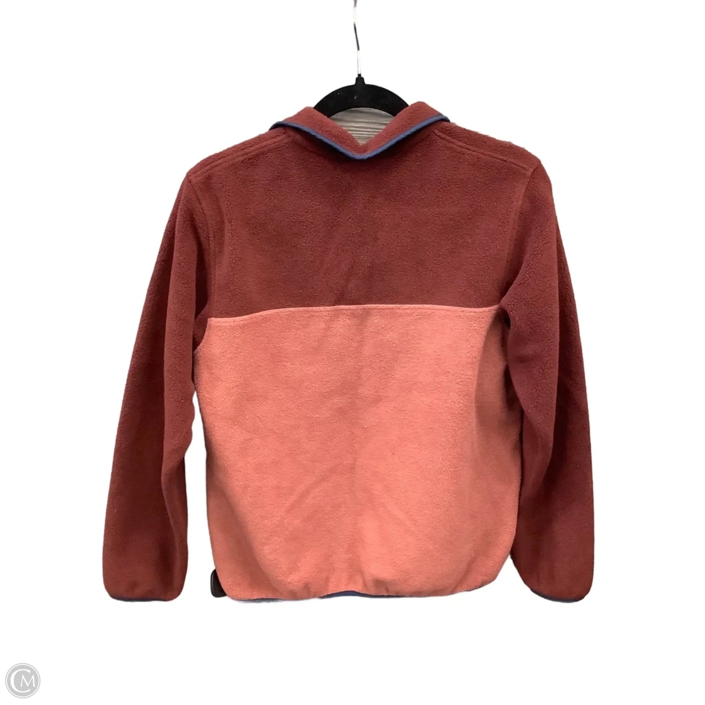 Sweatshirt Collar By Patagonia In Red, Size: S