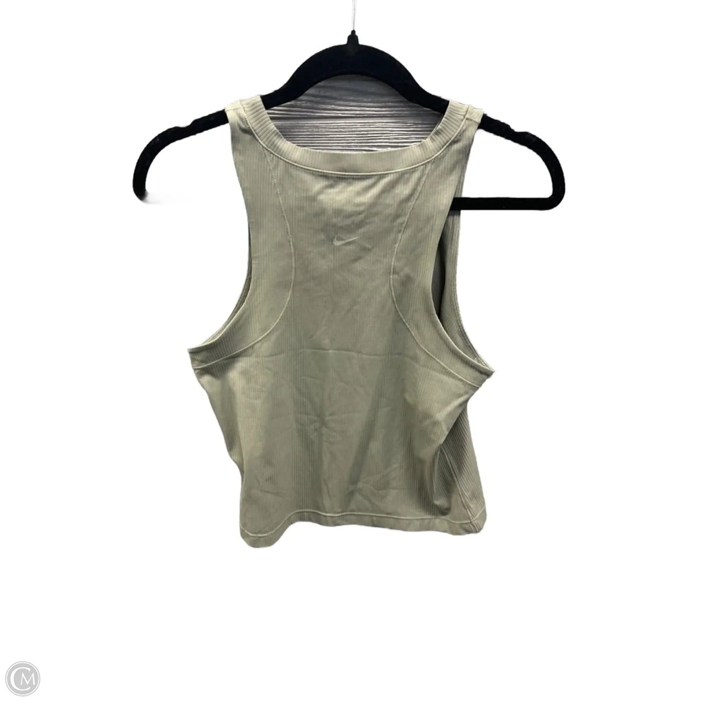Athletic Tank Top By Nike In Green, Size: M