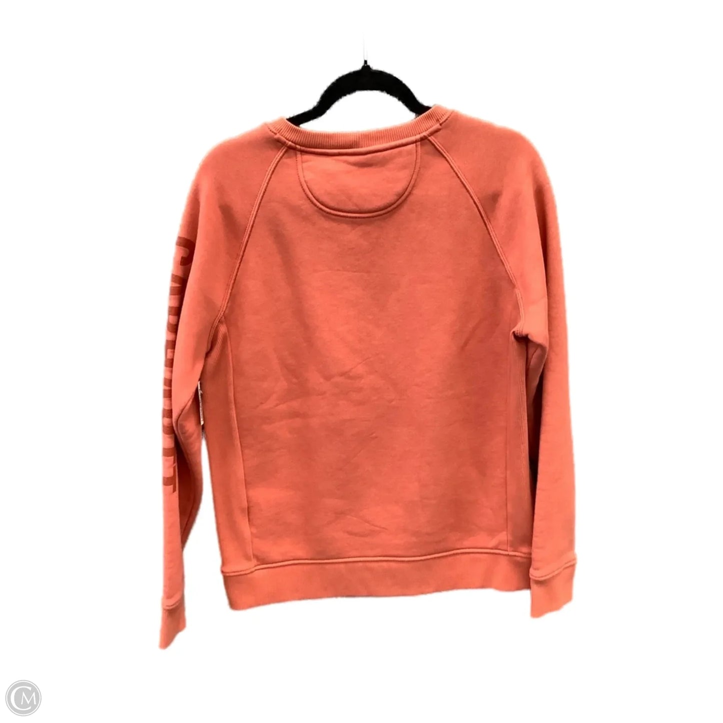 Sweatshirt Crewneck By Carhartt In Orange, Size: L