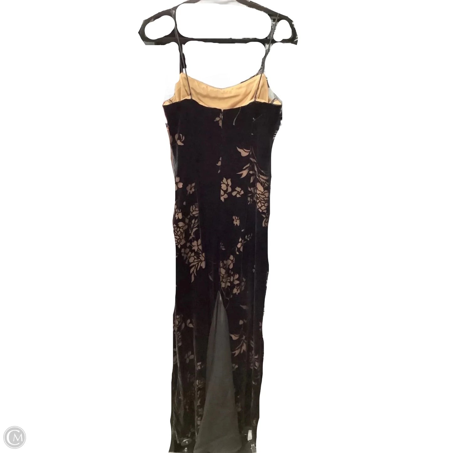 Dress Party Long By Clothes Mentor In Black, Size: L