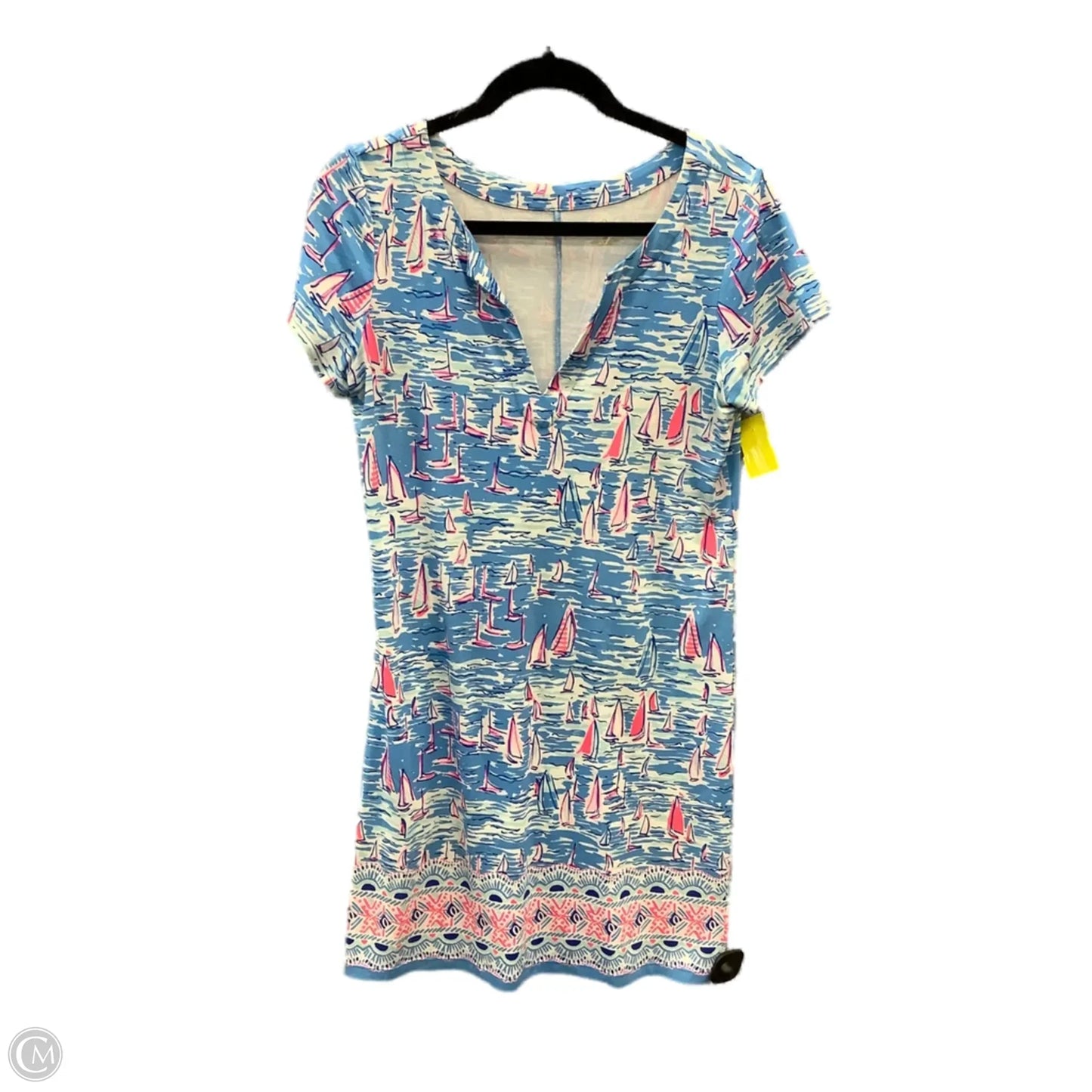 Dress Designer By Lilly Pulitzer In Blue, Size: M