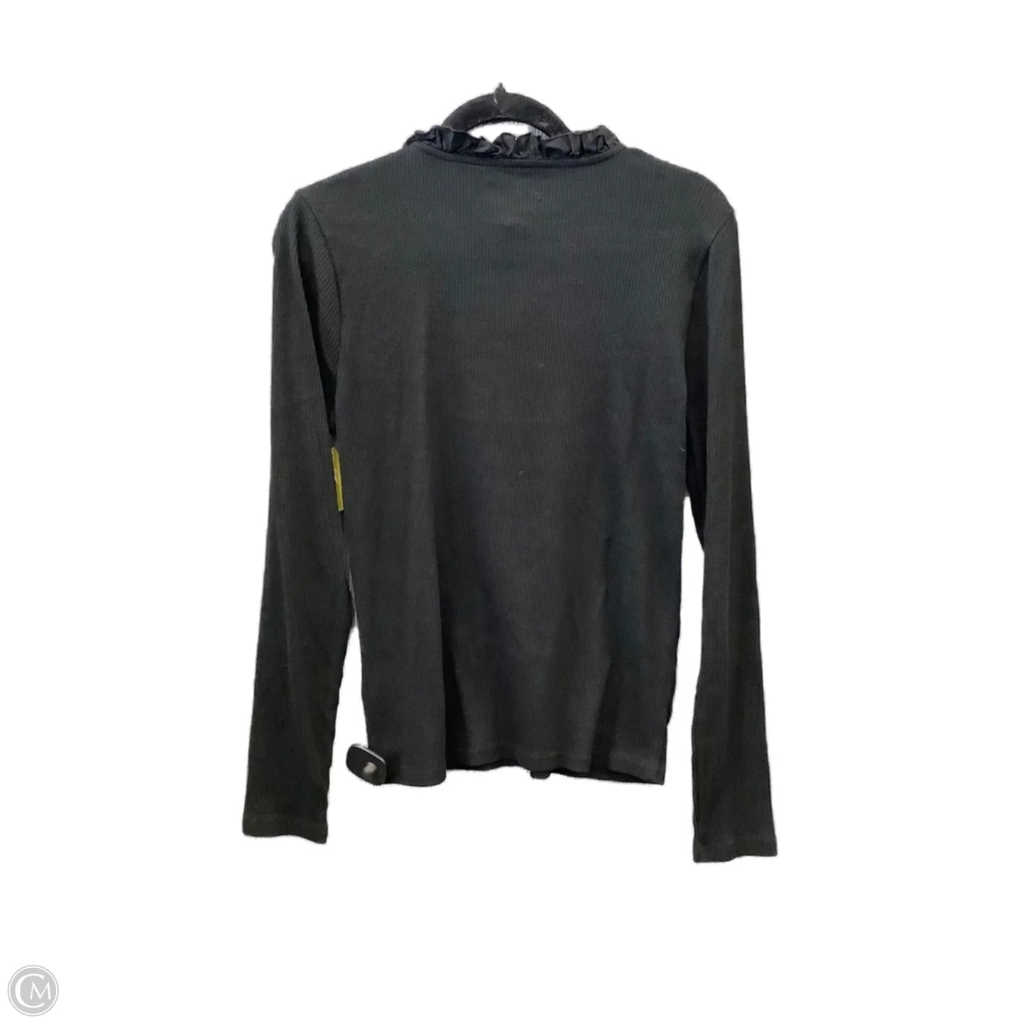 Top Long Sleeve By J. Crew In Black, Size: L