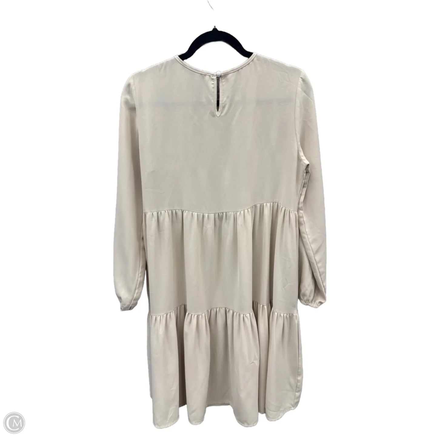 Dress Casual Midi By Shein In Tan, Size: S