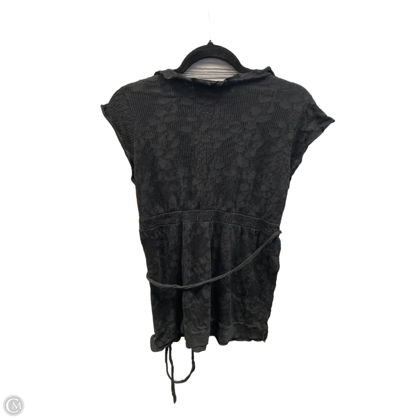Top Sleeveless By Dkny In Black, Size: M