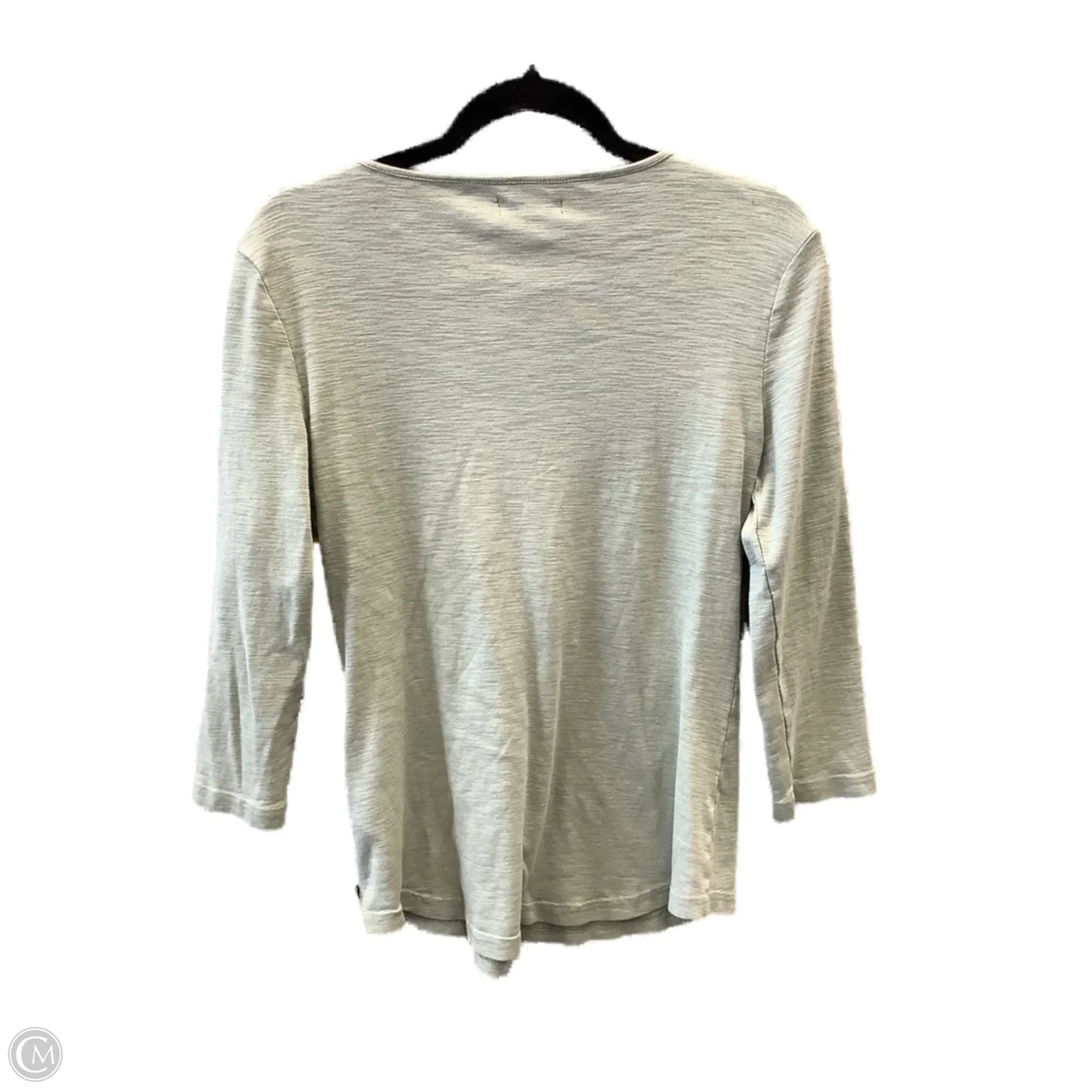 Top Long Sleeve By Chaps In Green, Size: M