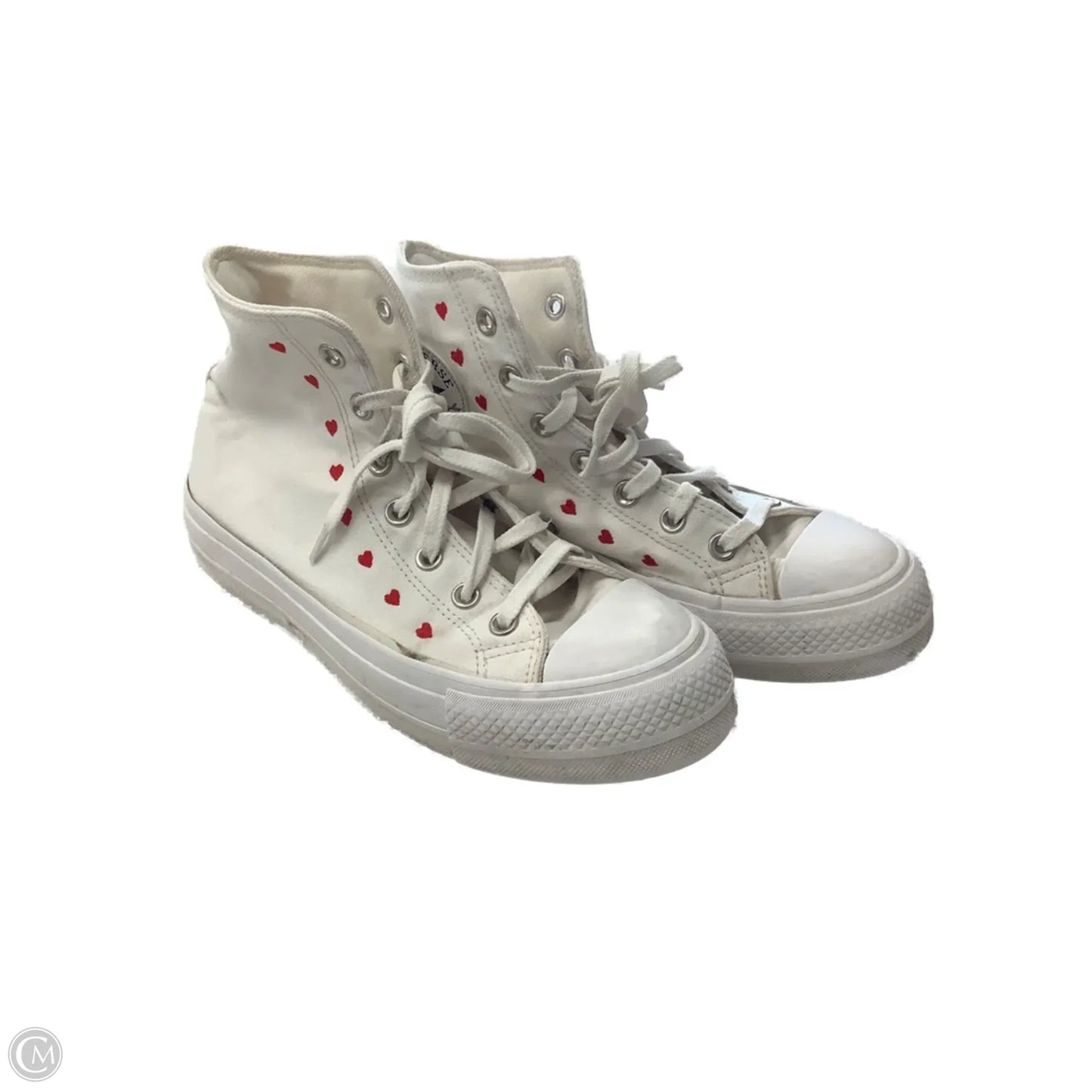 Shoes Sneakers By Converse In White, Size: 8.5