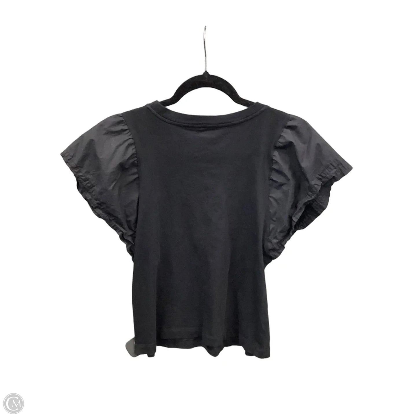 Top Short Sleeve Basic By Old Navy In Black, Size: Xs