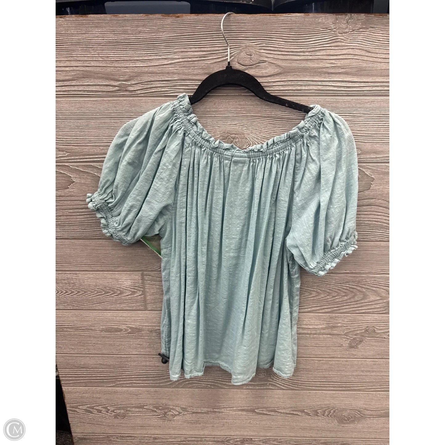 Top Short Sleeve By Gap In Blue, Size: Xs