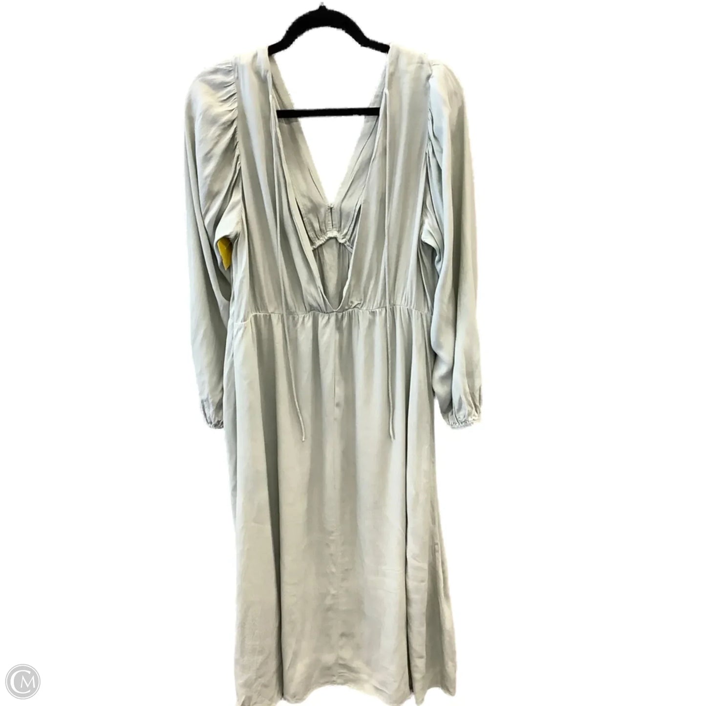 Dress Casual Maxi By H&m In Green, Size: L