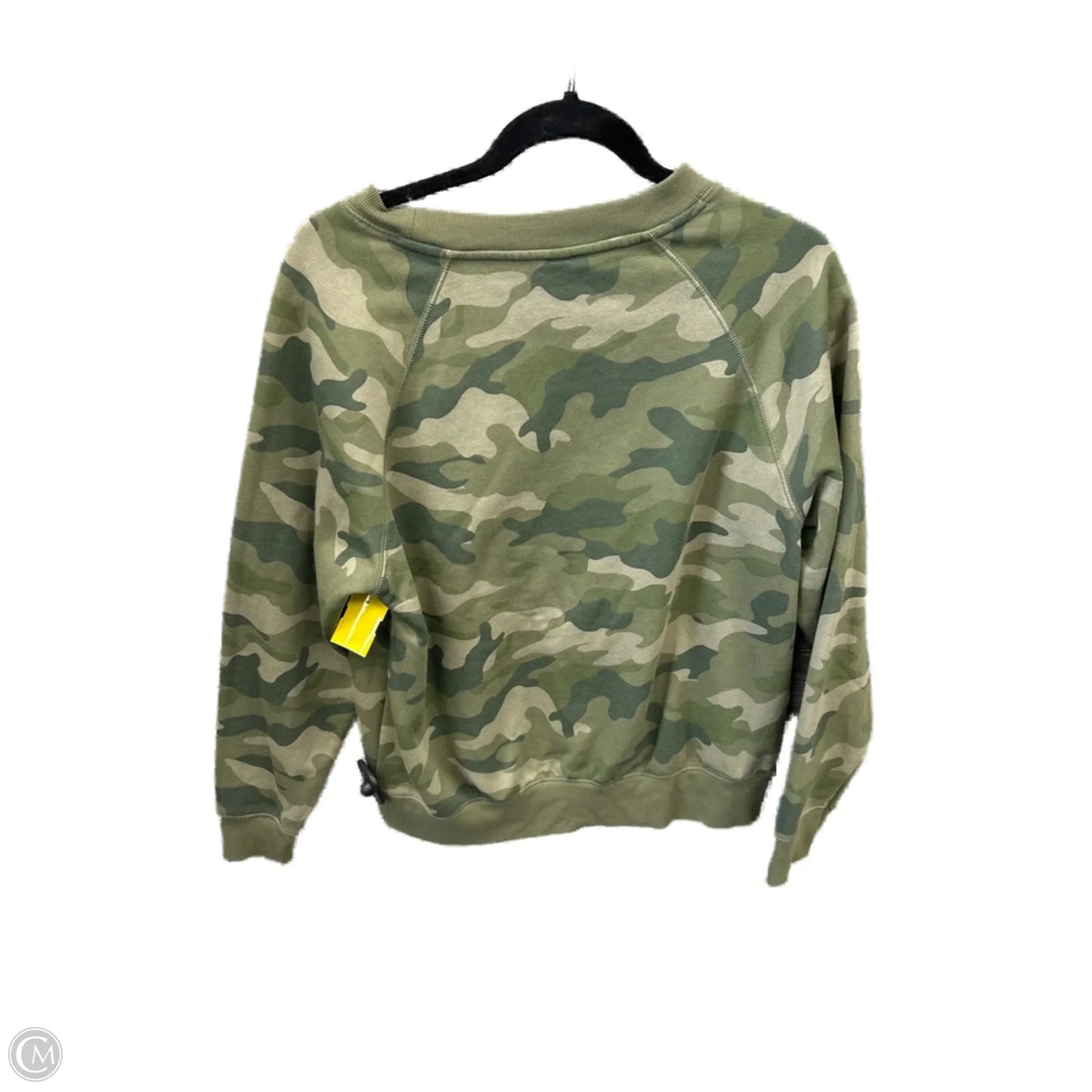 Sweatshirt Crewneck By Old Navy In Camouflage Print, Size: M
