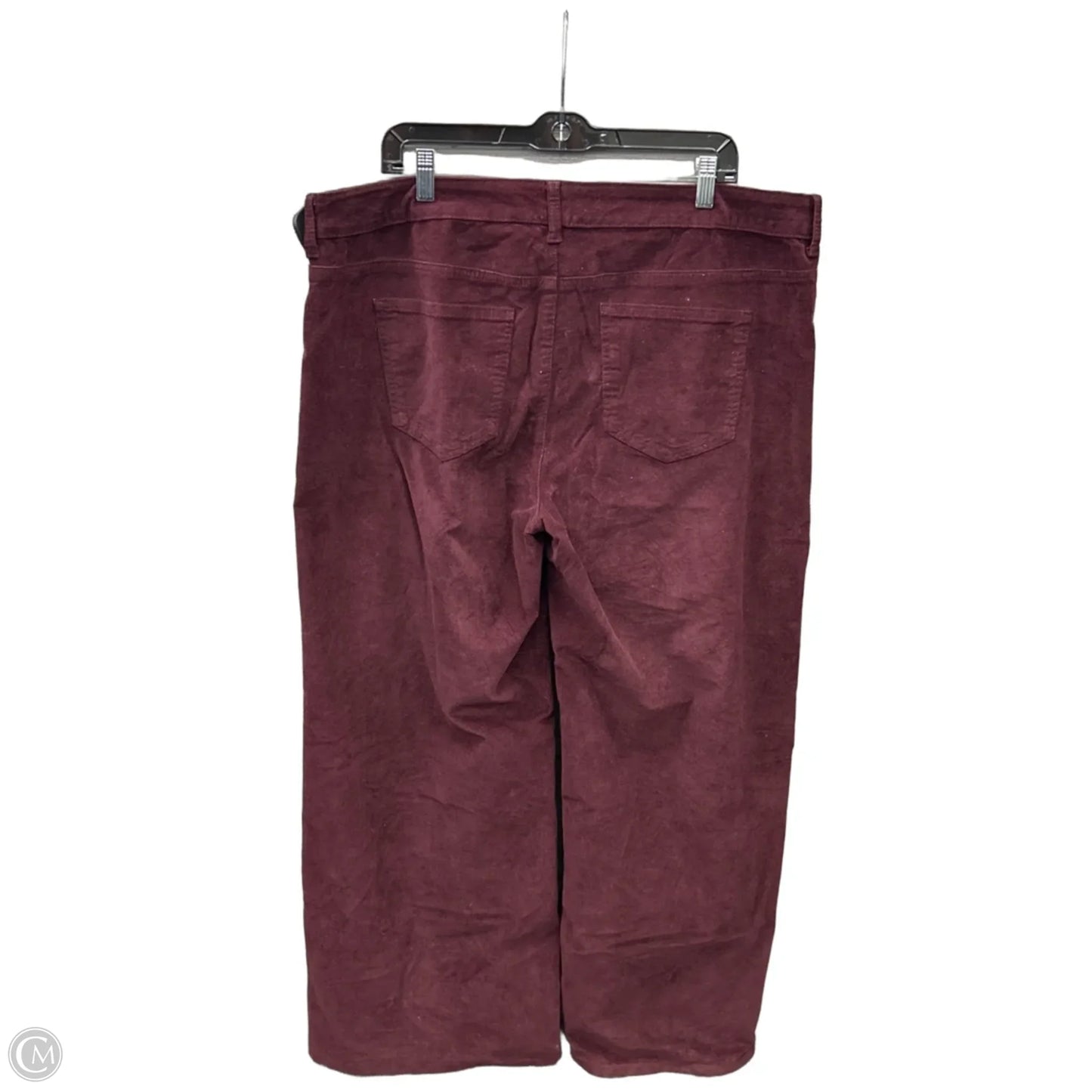 Pants Wide Leg By Time And Tru In Red, Size: 20