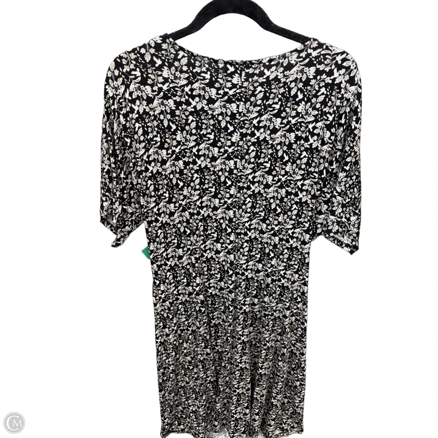 Dress Casual Midi By Apt 9 In Black, Size: Xl