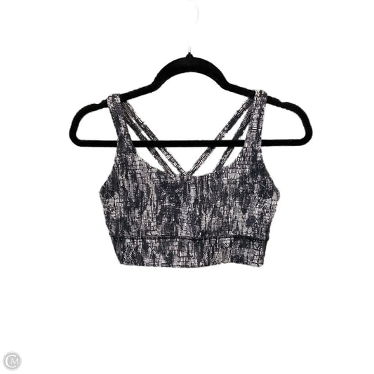 Athletic Bra By Lululemon In Black, Size: 10