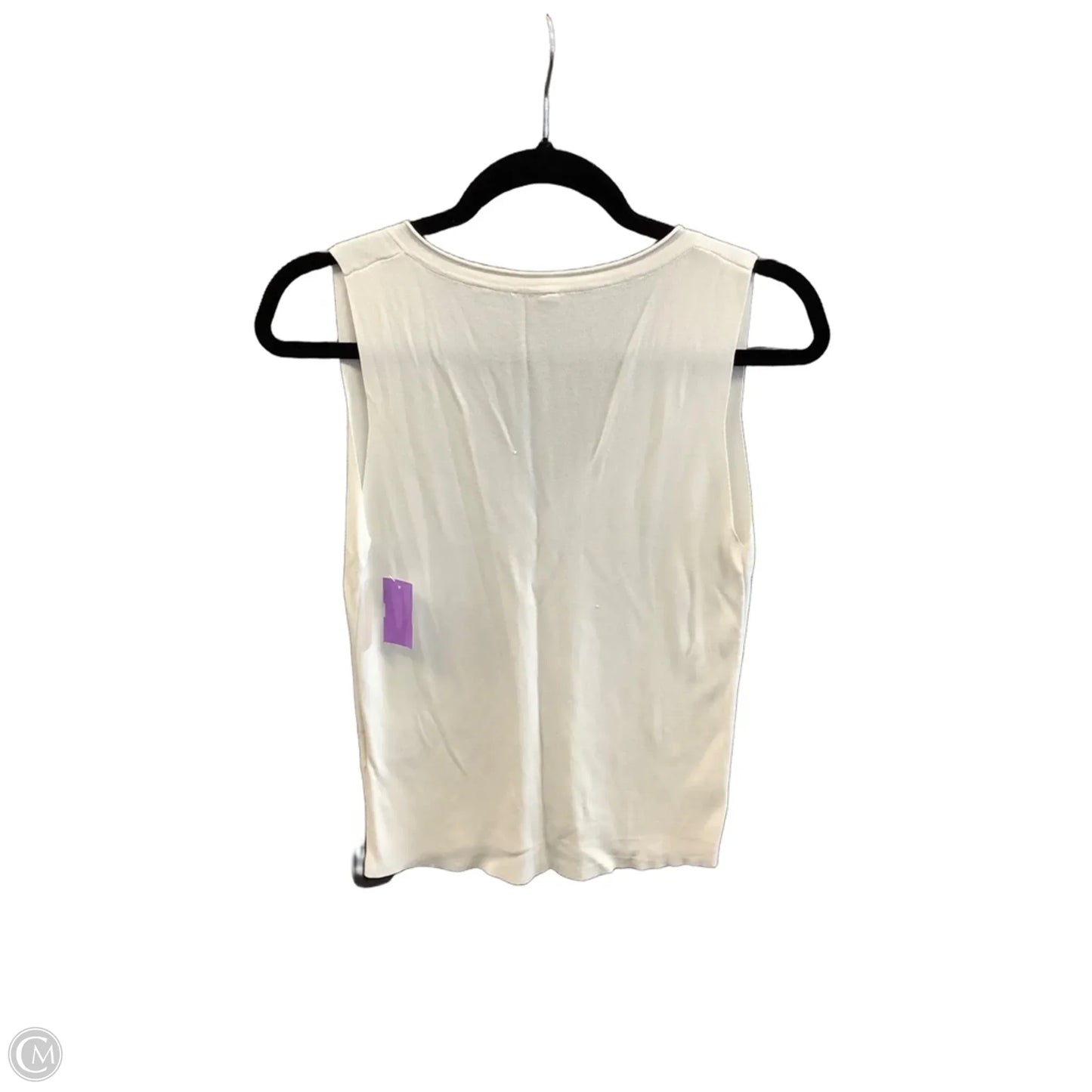 Top Sleeveless Basic By Wishlist In White, Size: M