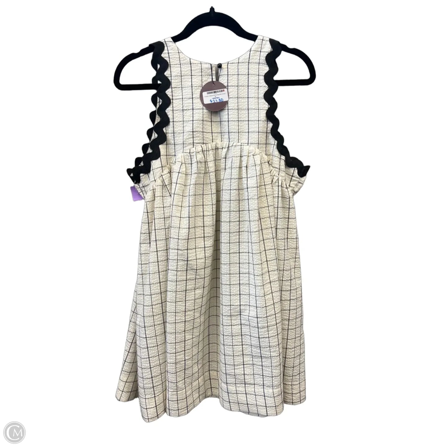 Dress Casual Short By Eesome In Cream, Size: M