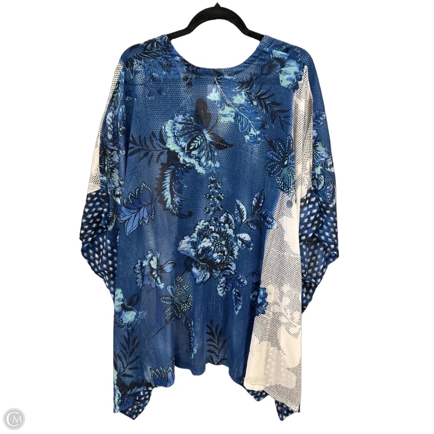 Kimono By Chicos In Blue, Size: L