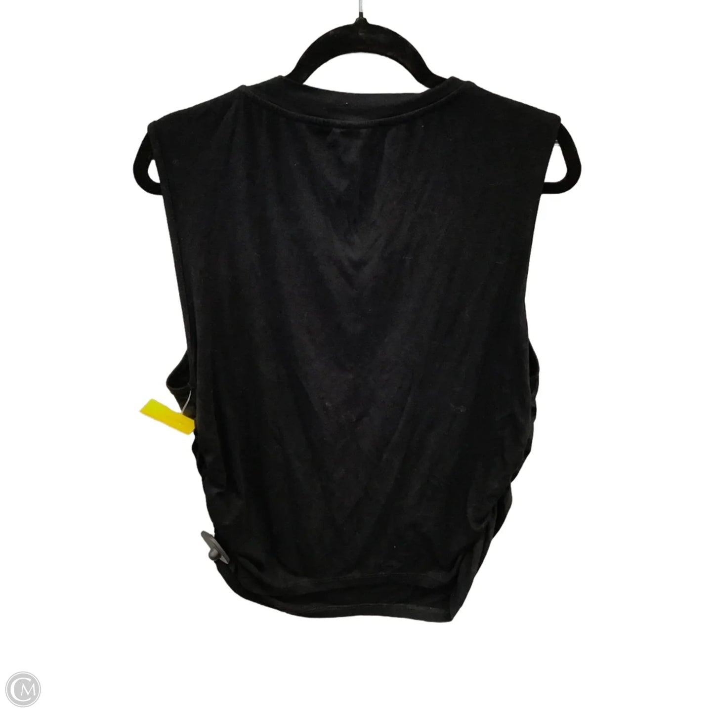 Top Sleeveless Basic By Cider In Black, Size: 3x