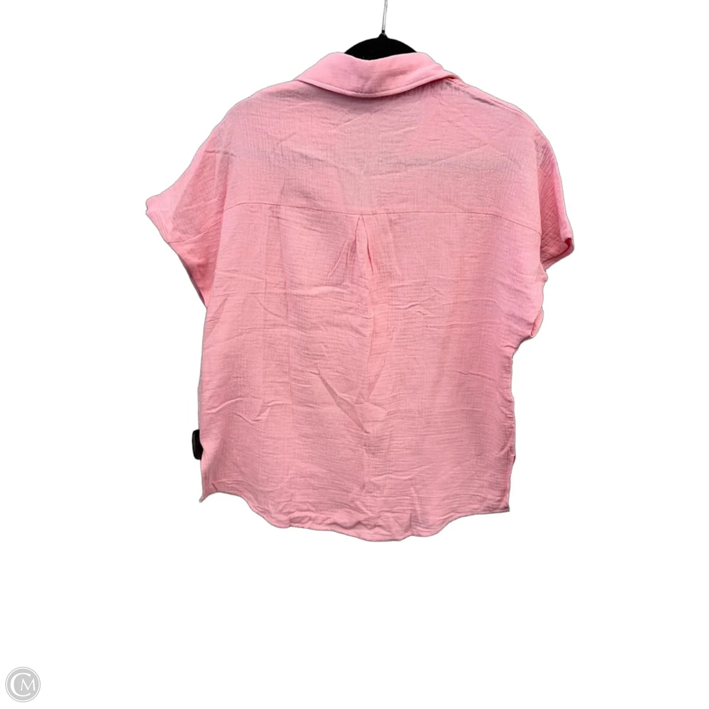 Top Short Sleeve By Clothes Mentor In Pink, Size: S