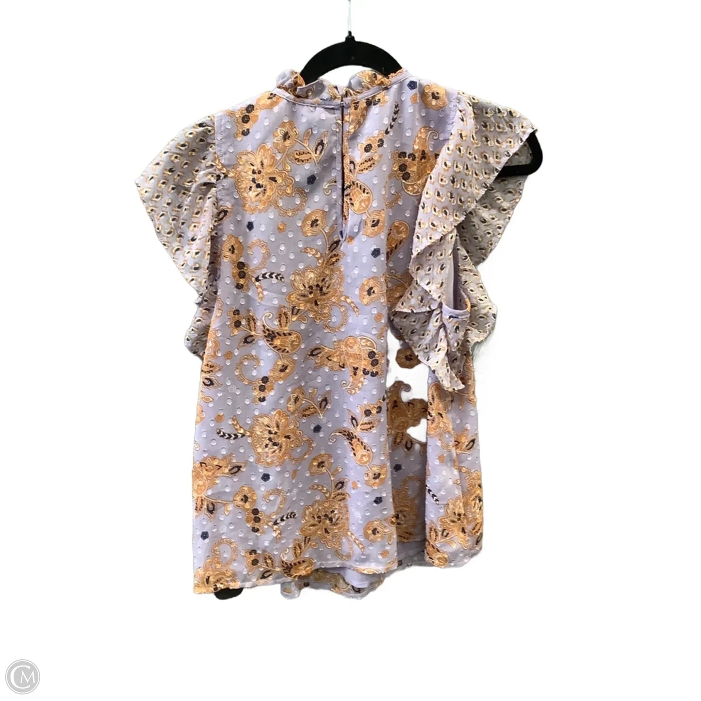 Top Short Sleeve By Clothes Mentor In Purple, Size: M