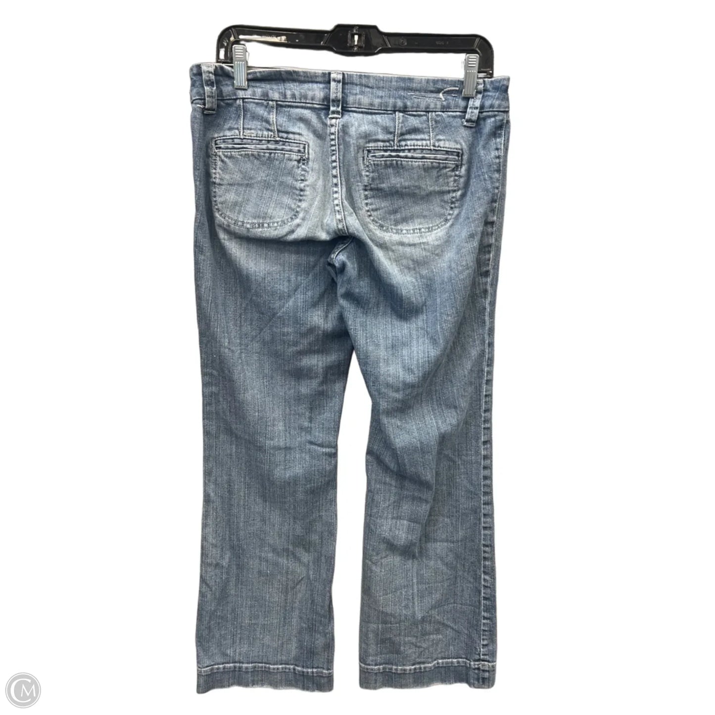 Jeans Flared By American Eagle In Blue Denim, Size: 6