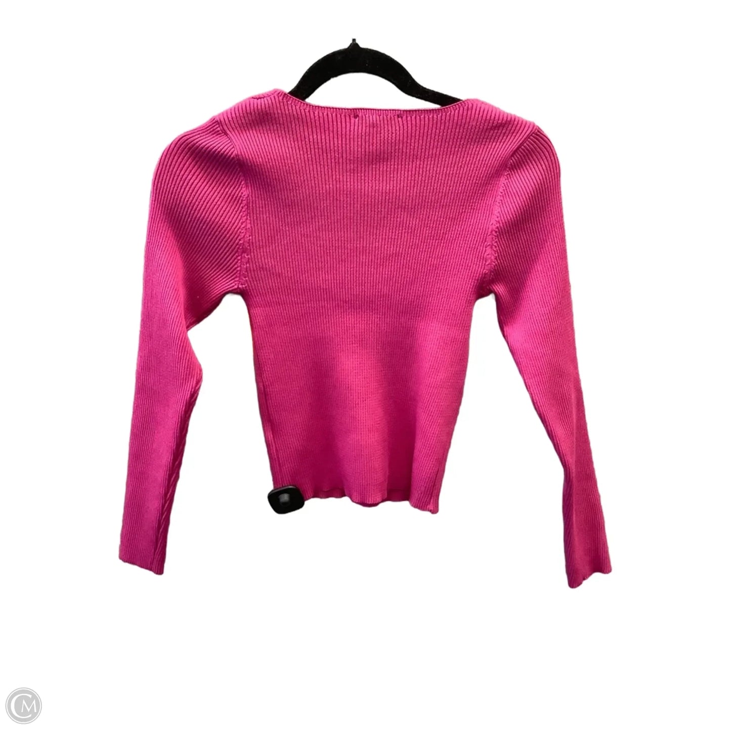 Top Long Sleeve By Sincerely Jules In Pink, Size: M