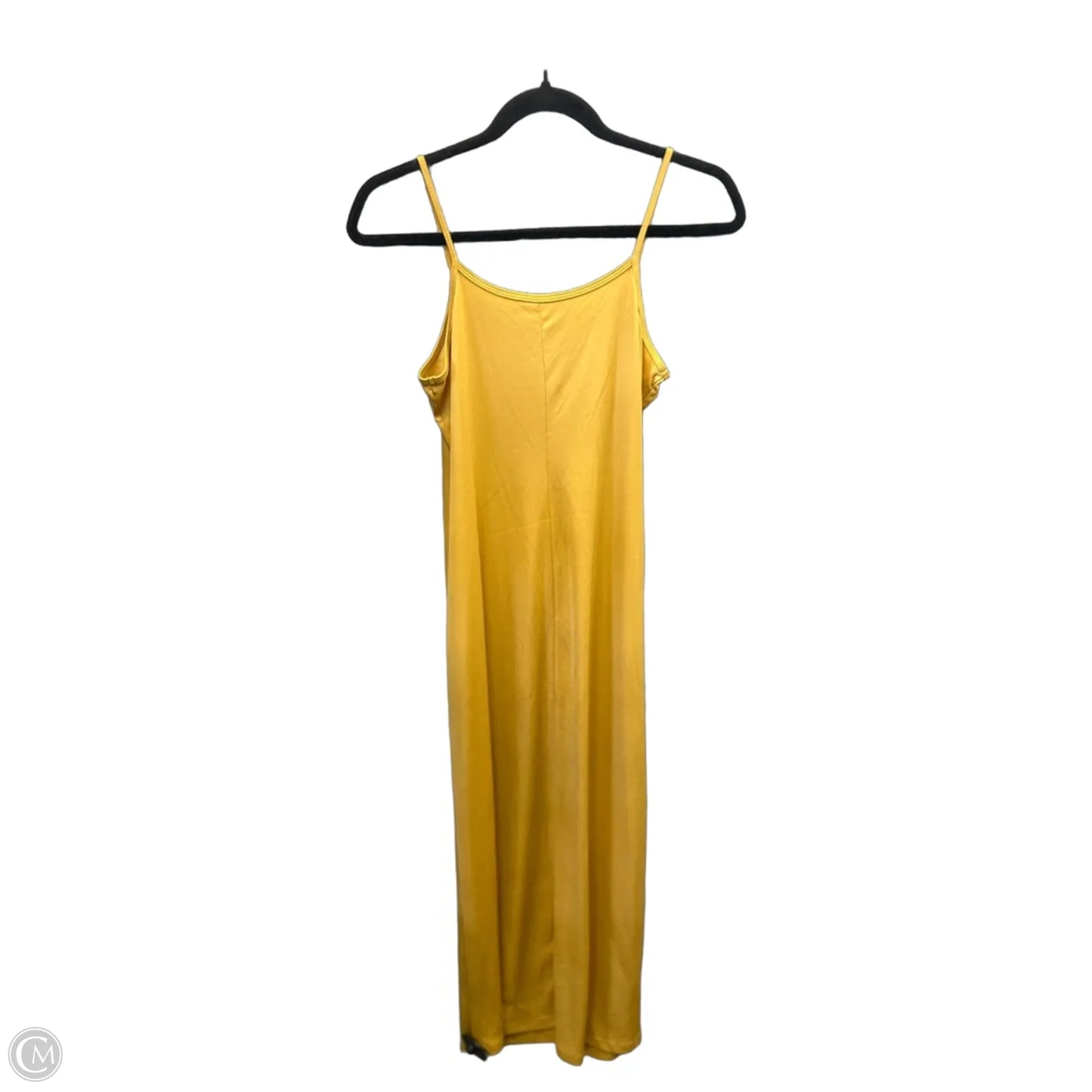 Dress Casual Midi By Clothes Mentor In Yellow, Size: S