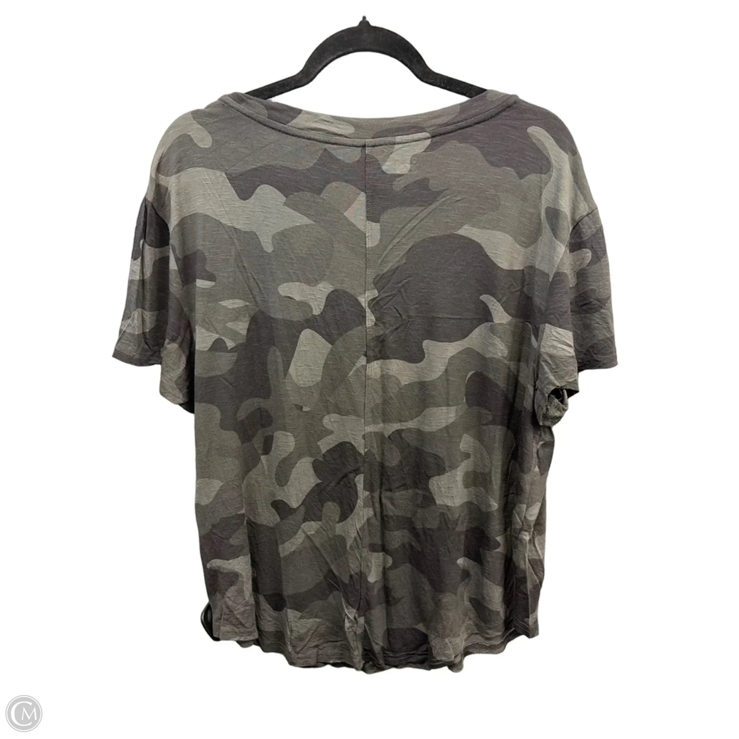 Tunic Short Sleeve By Maurices In Camouflage Print, Size: Xl
