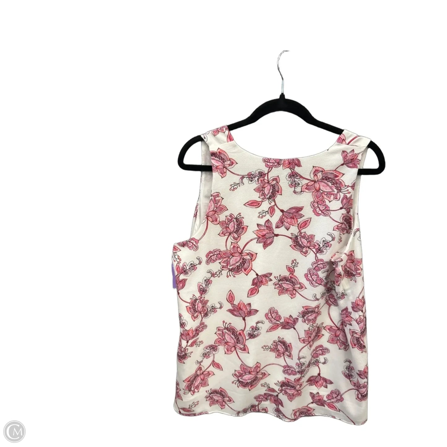 Top Sleeveless By Clothes Mentor In Floral Print, Size: Xl