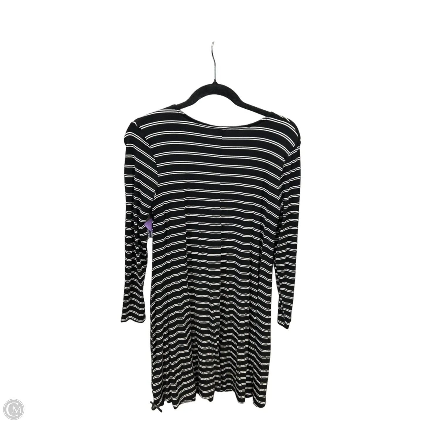Dress Casual Midi By Old Navy In Striped Pattern, Size: S
