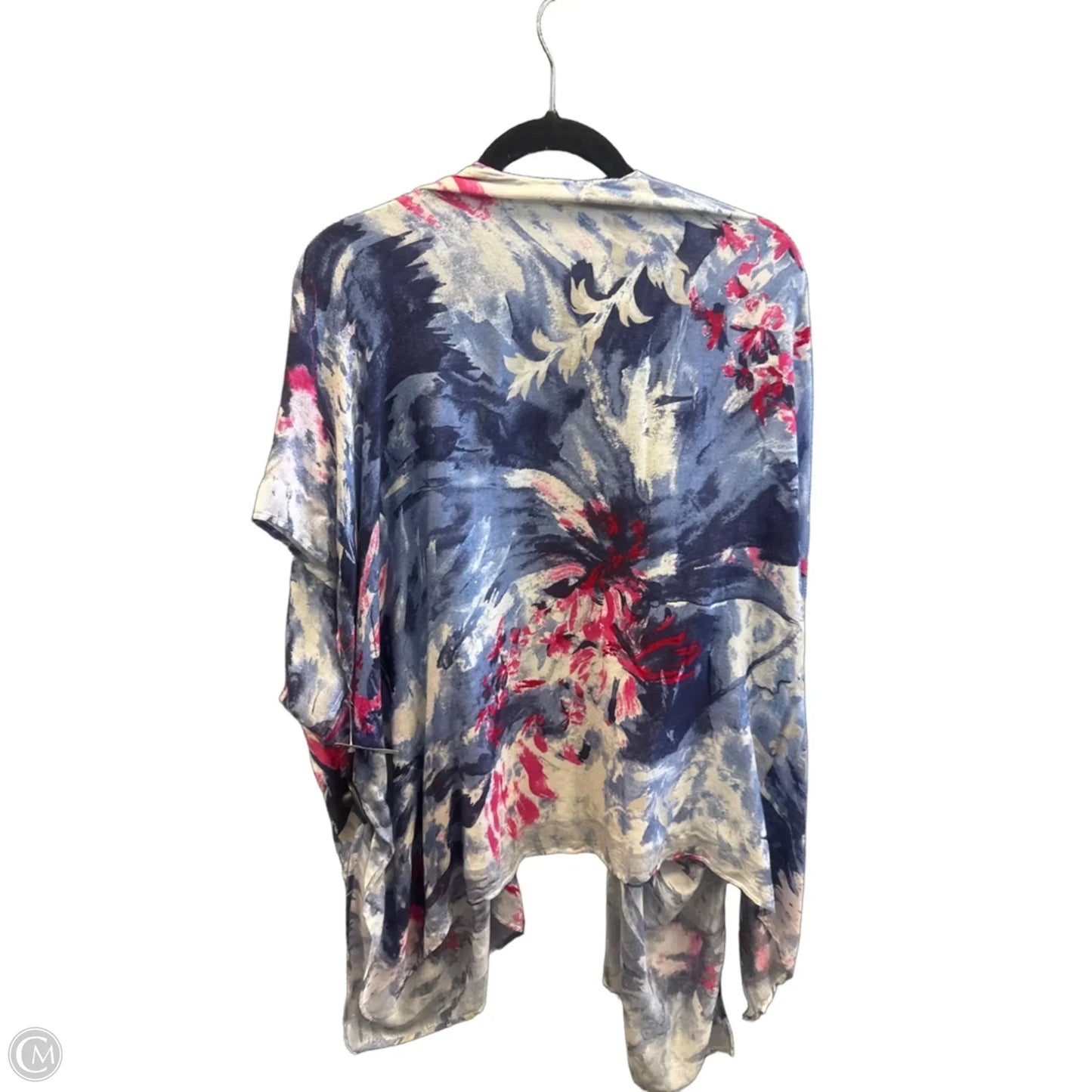 Kimono By Chicos In Blue, Size: Osfm