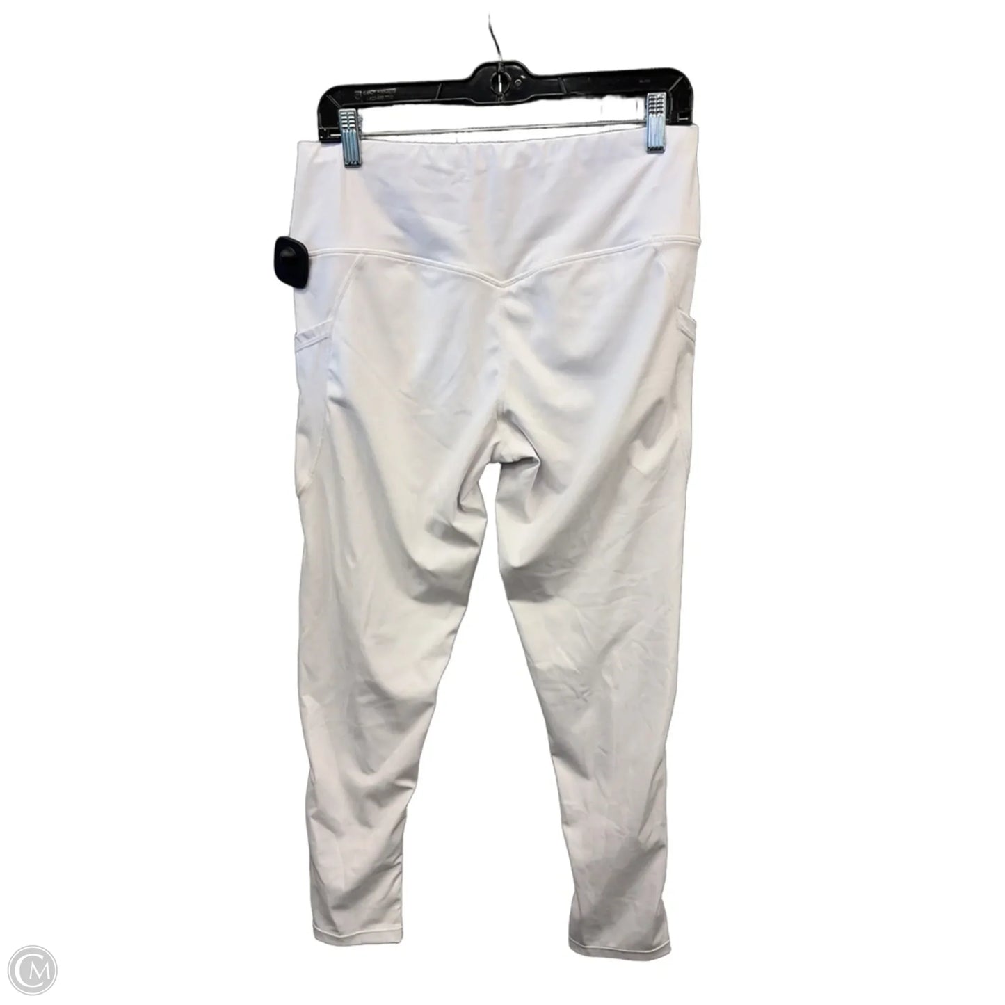 Athletic Leggings By Clothes Mentor In White, Size: Xl