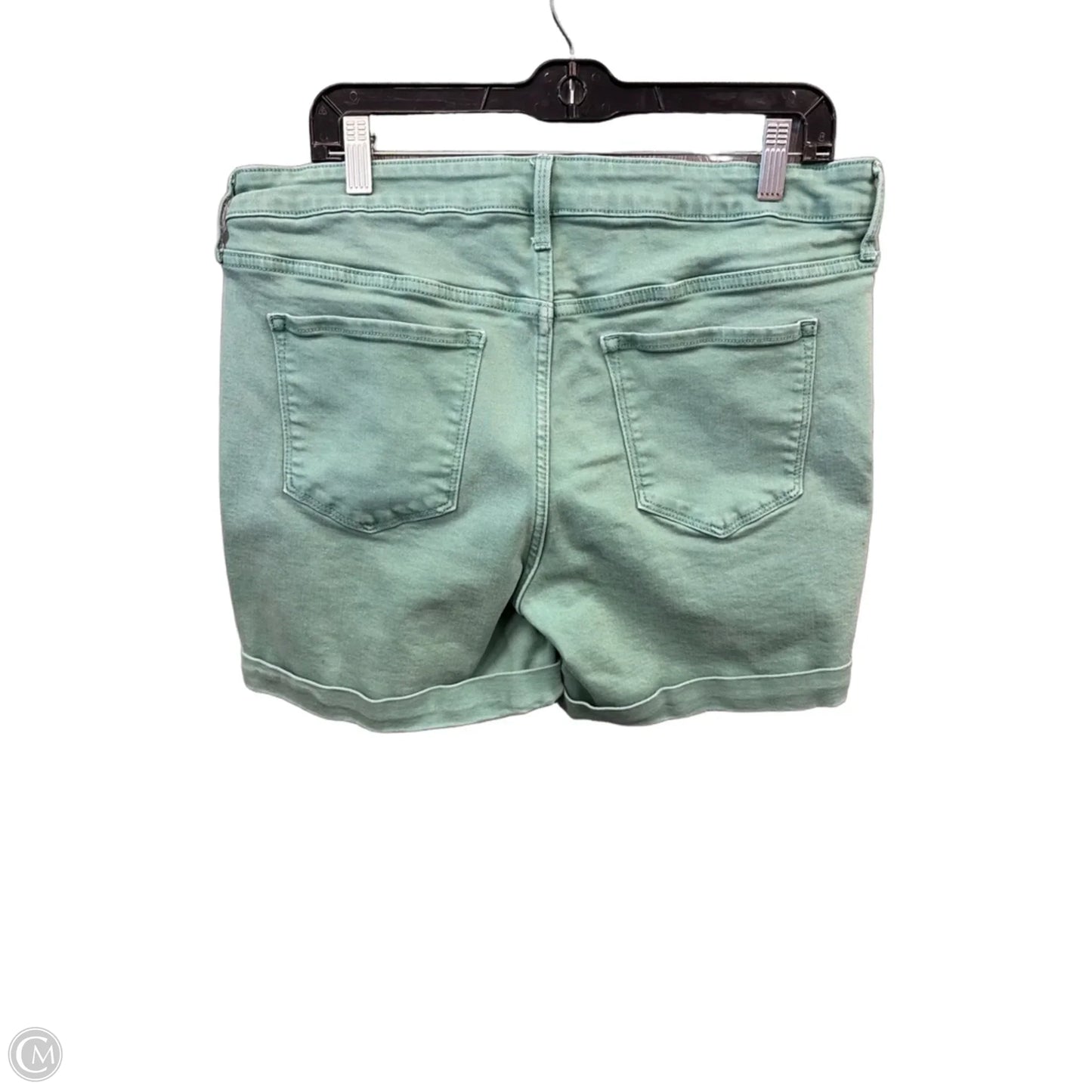 Shorts By Old Navy In Green Denim, Size: 14