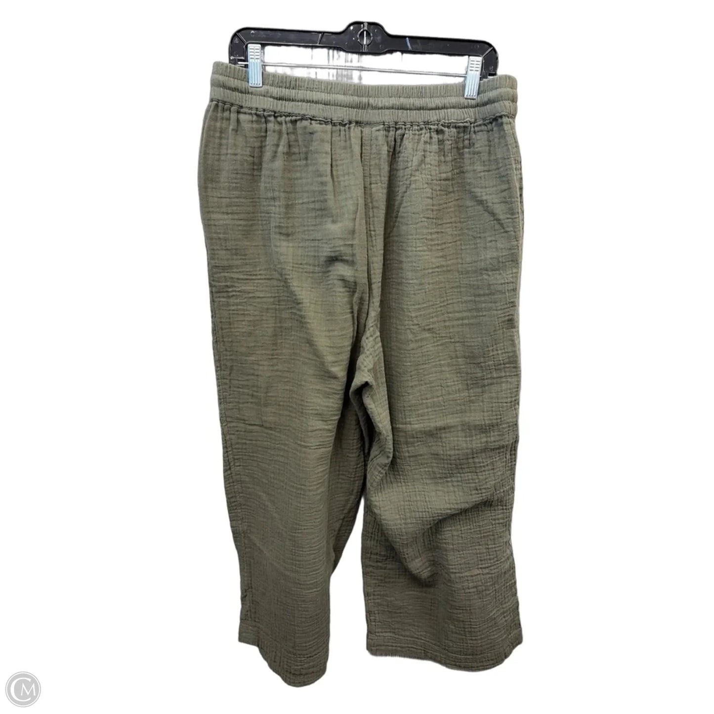 Pants Linen By St Johns Bay In Green, Size: 12