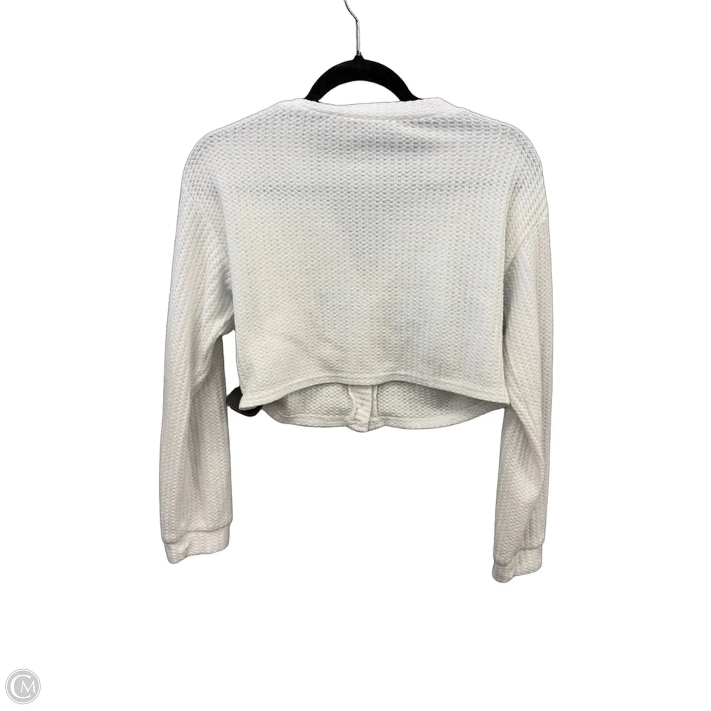Cardigan By Clothes Mentor In White, Size: S
