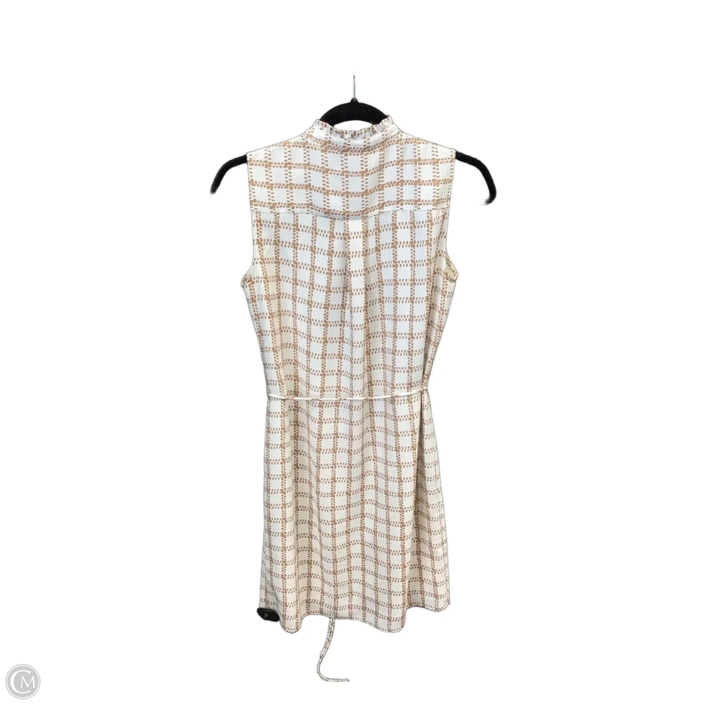 Dress Casual Midi By Ann Taylor In White, Size: Xs