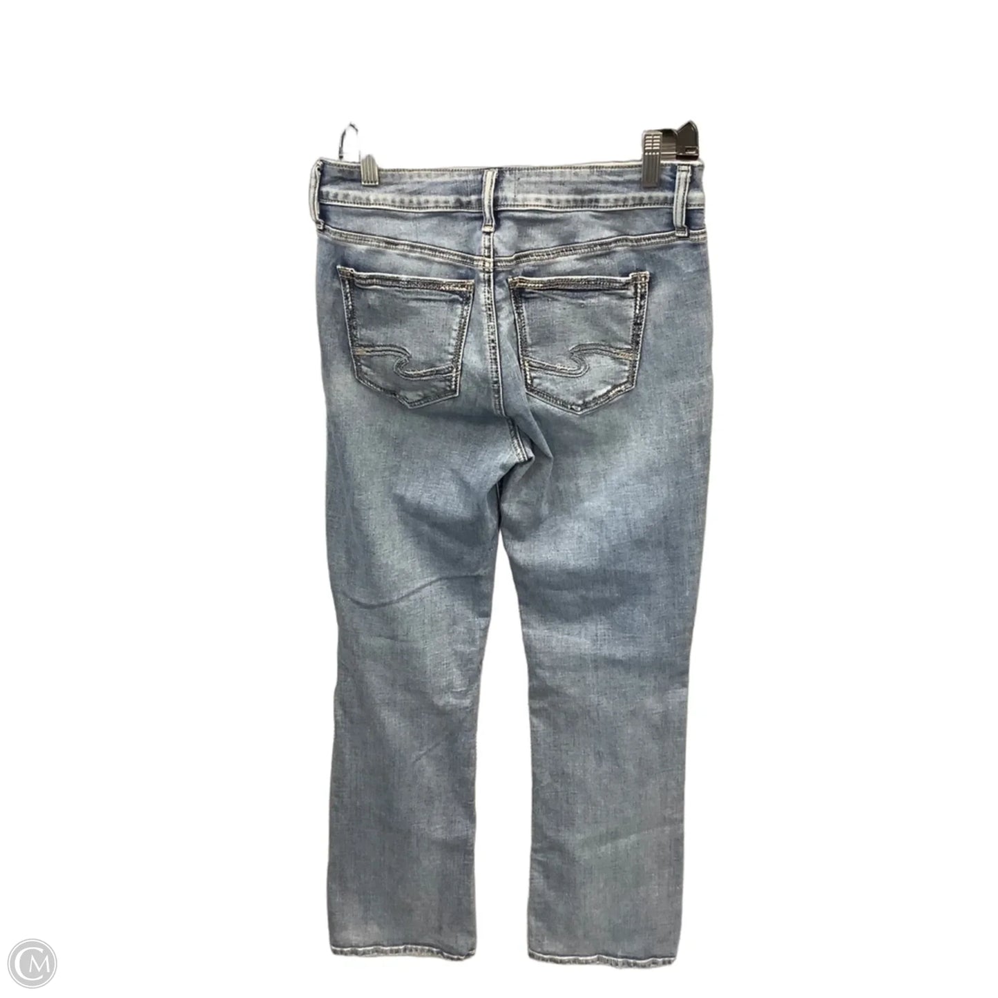 Jeans Straight By Cmc In Blue Denim, Size: 12