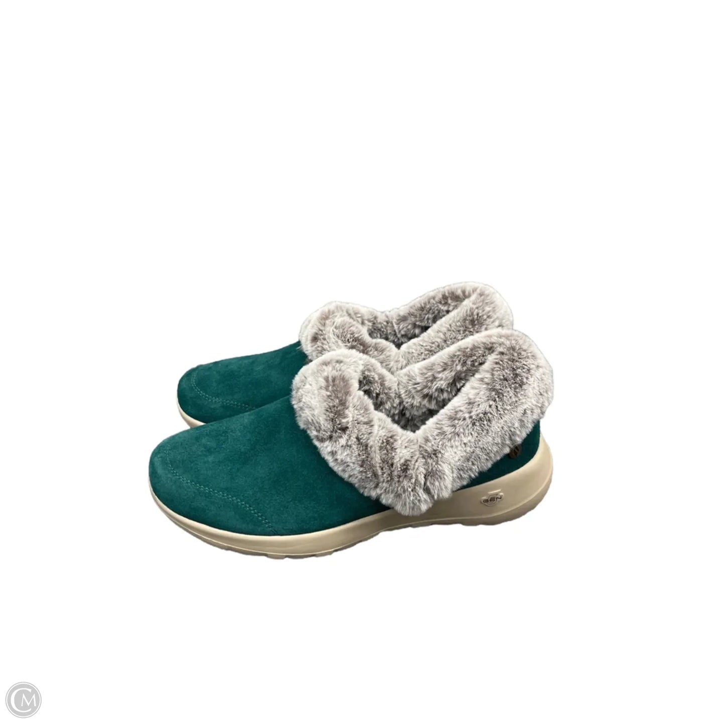 Shoes Flats By Skechers In Green, Size: 8