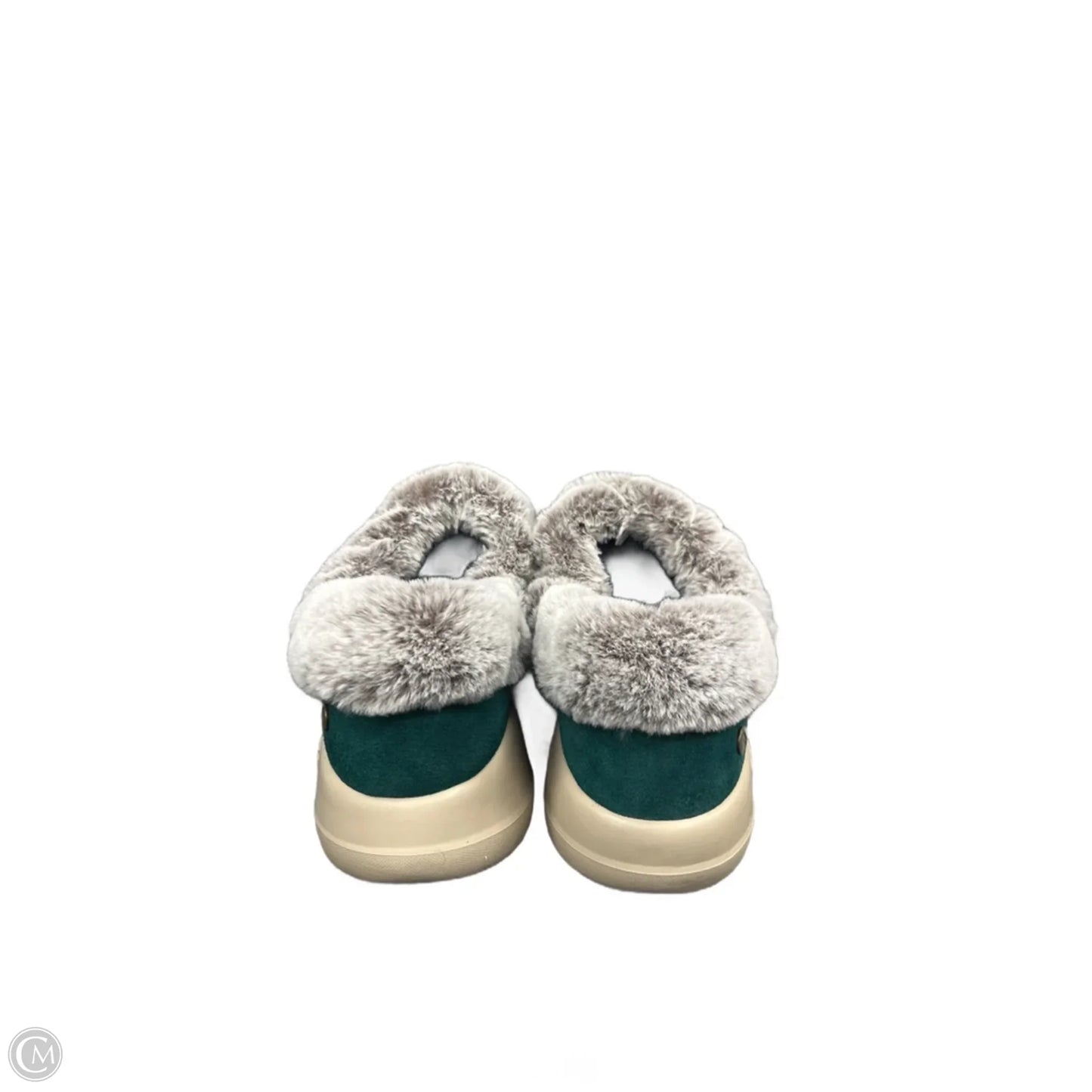 Shoes Flats By Skechers In Green, Size: 8