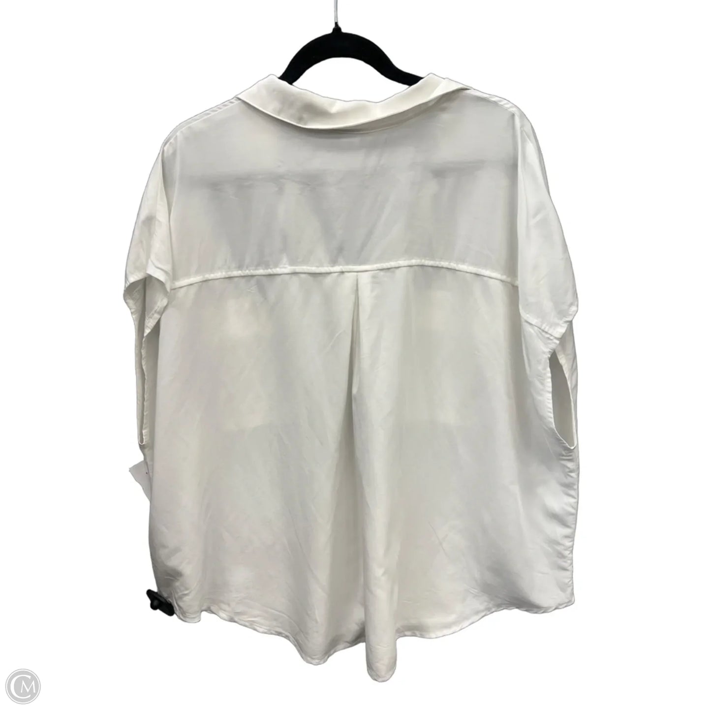 Top Short Sleeve By Old Navy In White, Size: Xxl