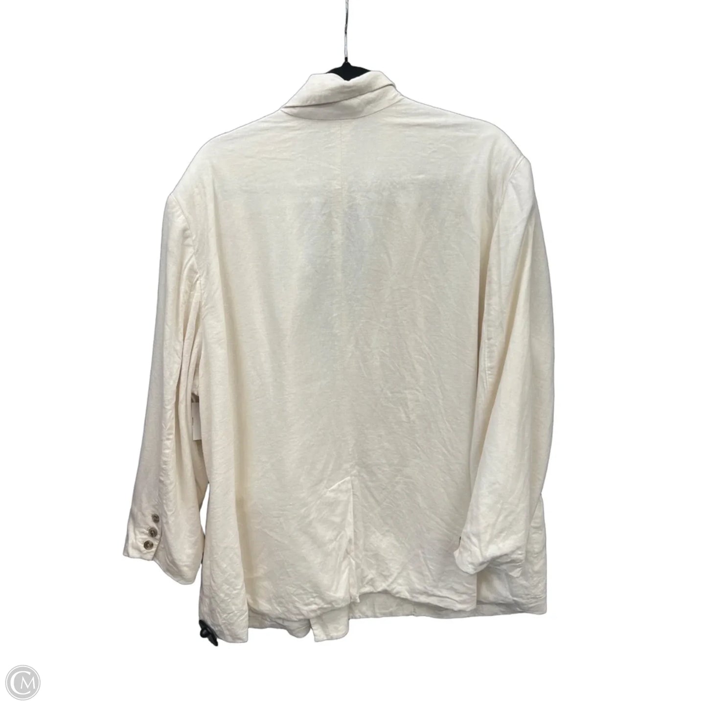 Blazer By Old Navy In White, Size: 2x